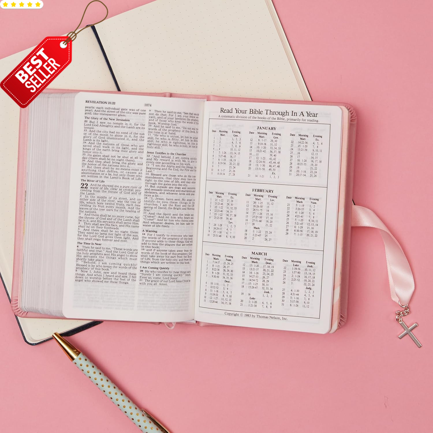 NKJV Simply Charming Bible Hardcover Pink Edition – US