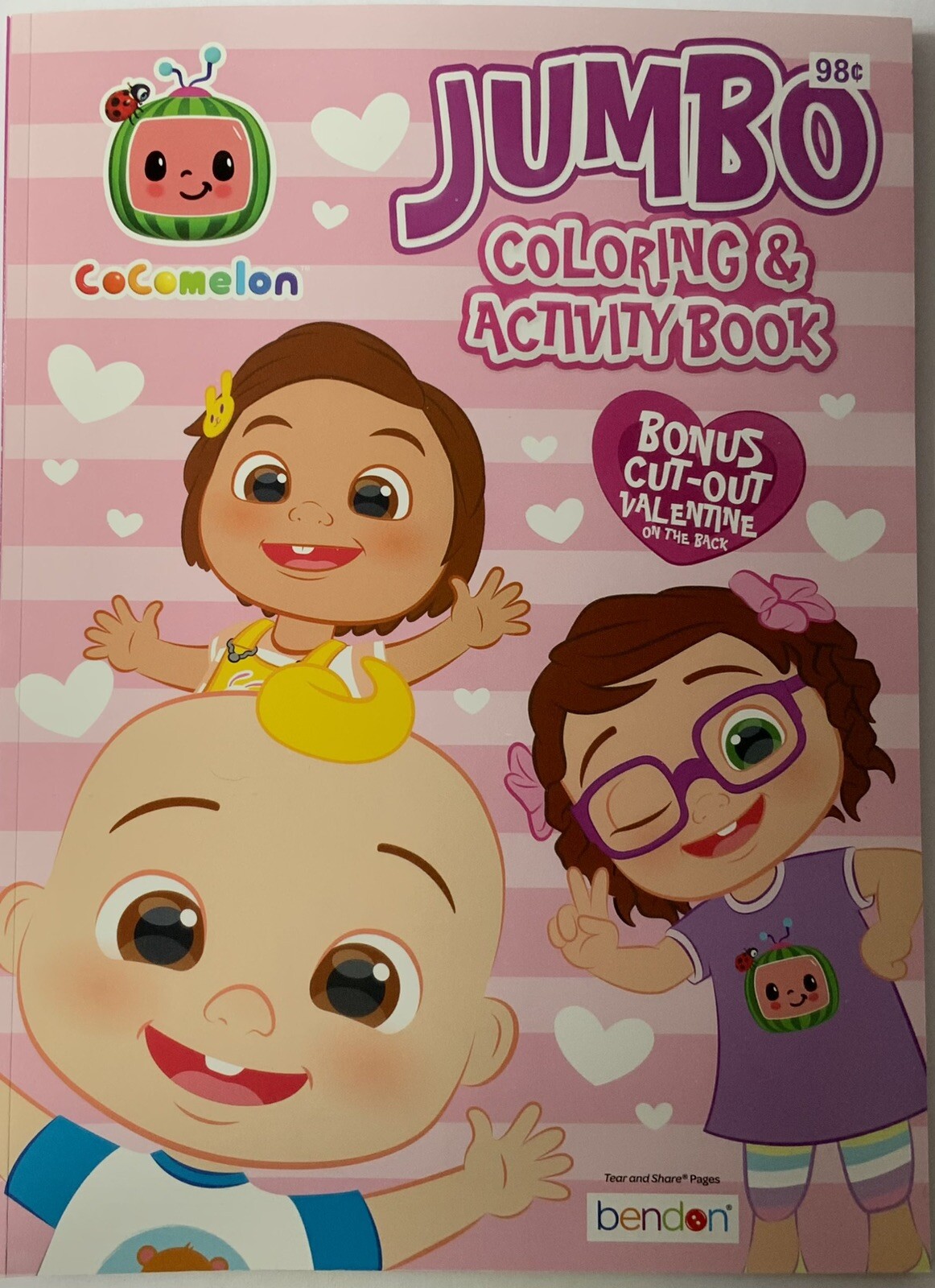 Cocomelon Jumbo Coloring & Activity Book