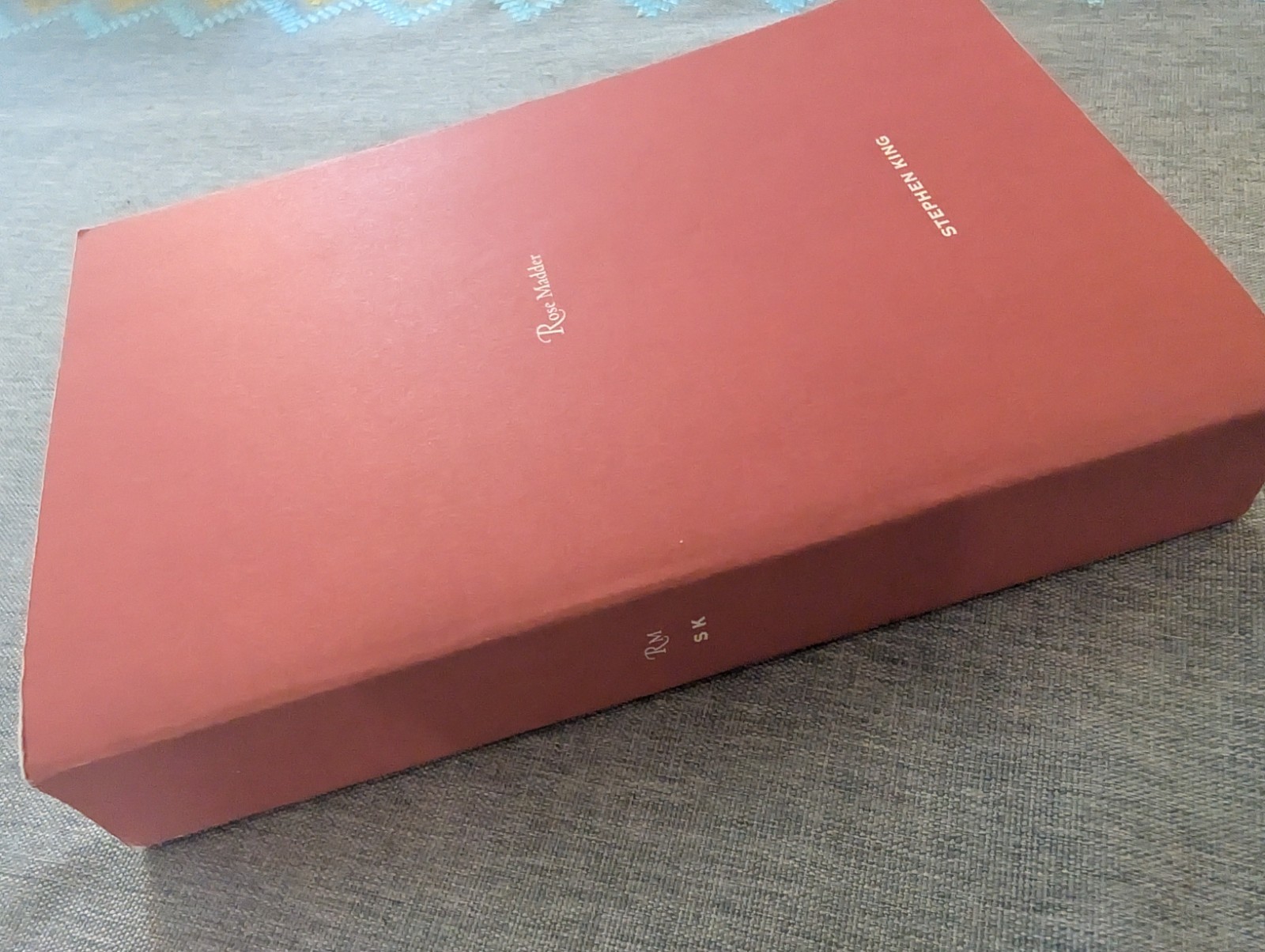 Rose Madder by Stephen King-1995-Unrevised and Unpublished Proof Copy