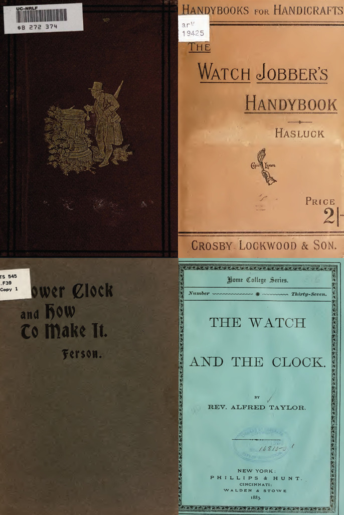 Horology Watchmaker Pocket Watch Clock Repair – 220 Old Rare Books on 2 DVDs