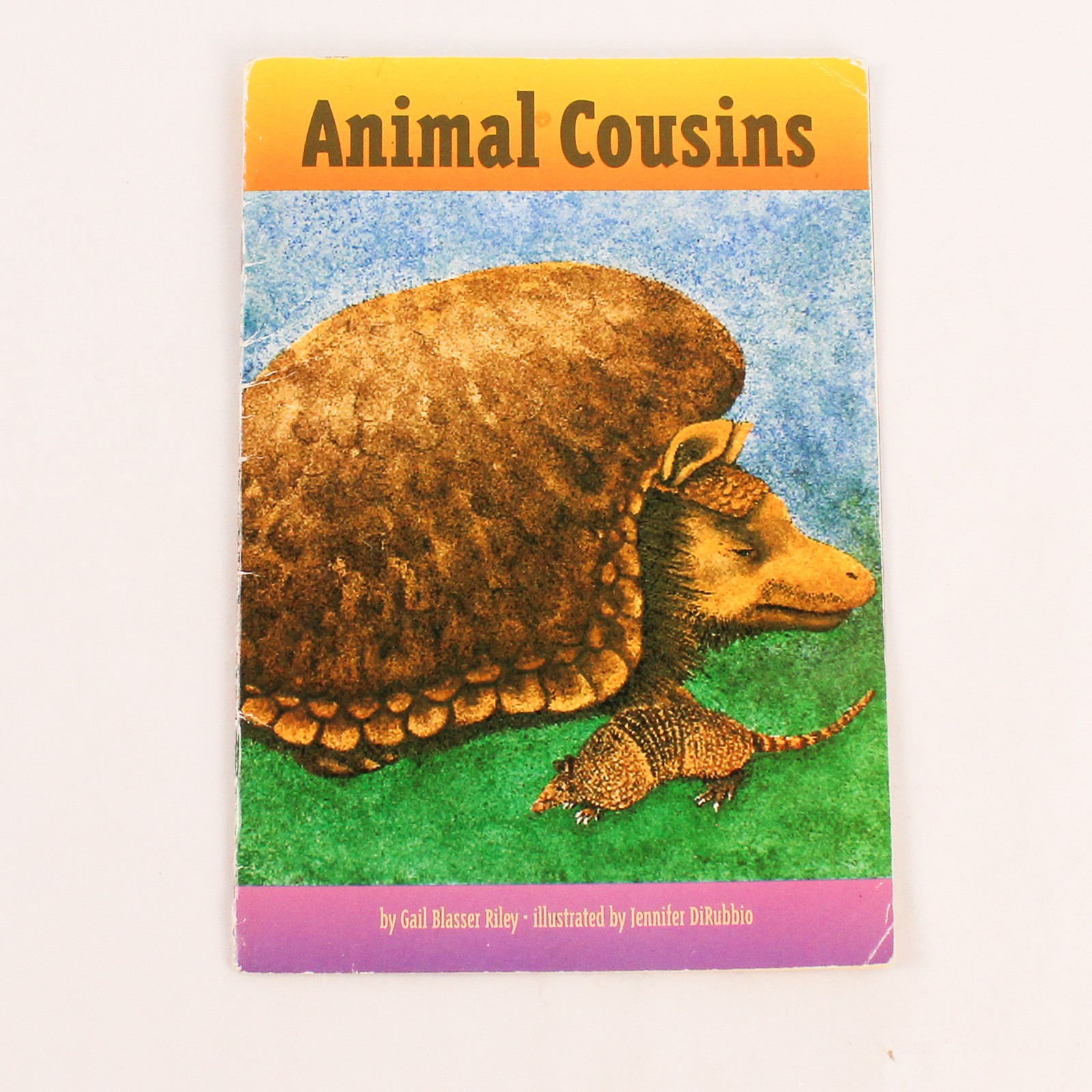 Lot of 2 Children’s Easy Reader Books: Animal Cousins & Dinosaurs