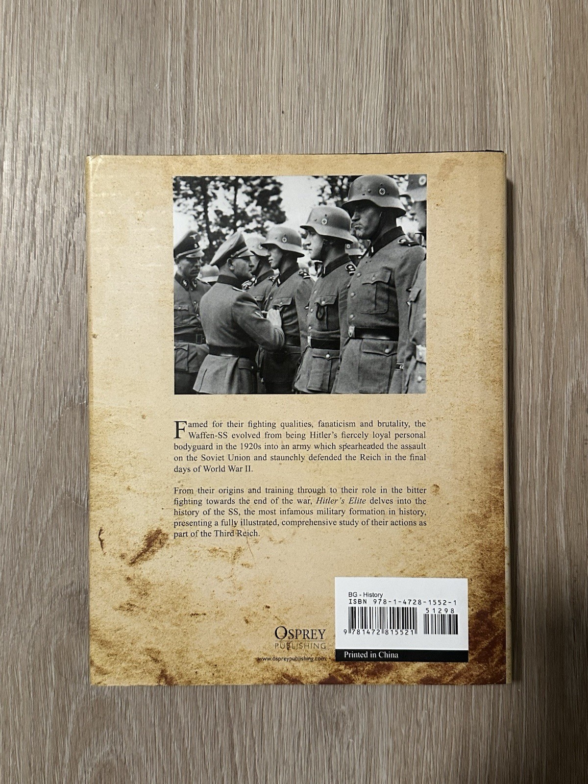 Hitler’s Elite The SS 1939-45 Chris McNab 2013 Hardcover