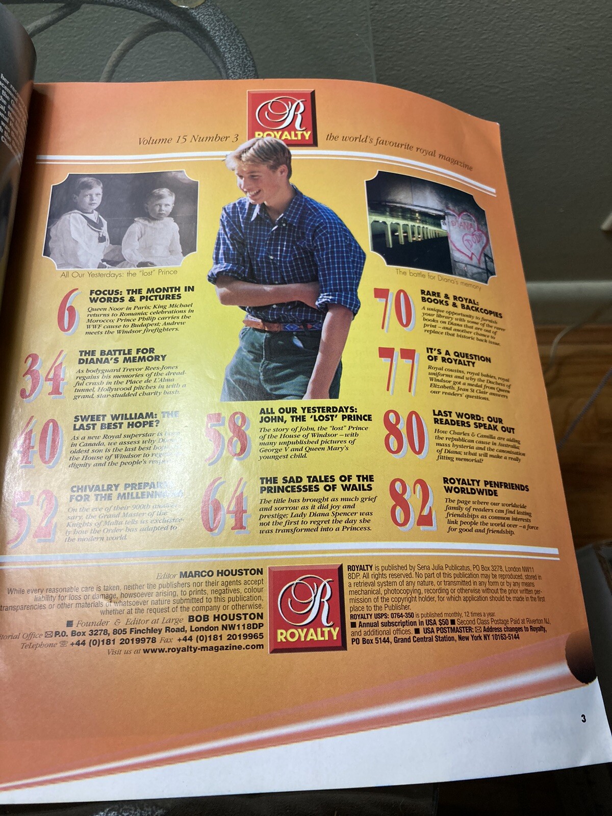 Royalty Monthly Magazine – Your Mirror On The World’s Royals Vol 15 No 3