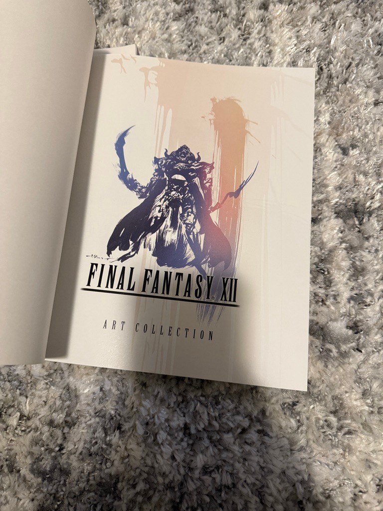 FINAL FANTASY XII Official Strategy Guide book 2006 + ART COLLECTION GUIDE NFR