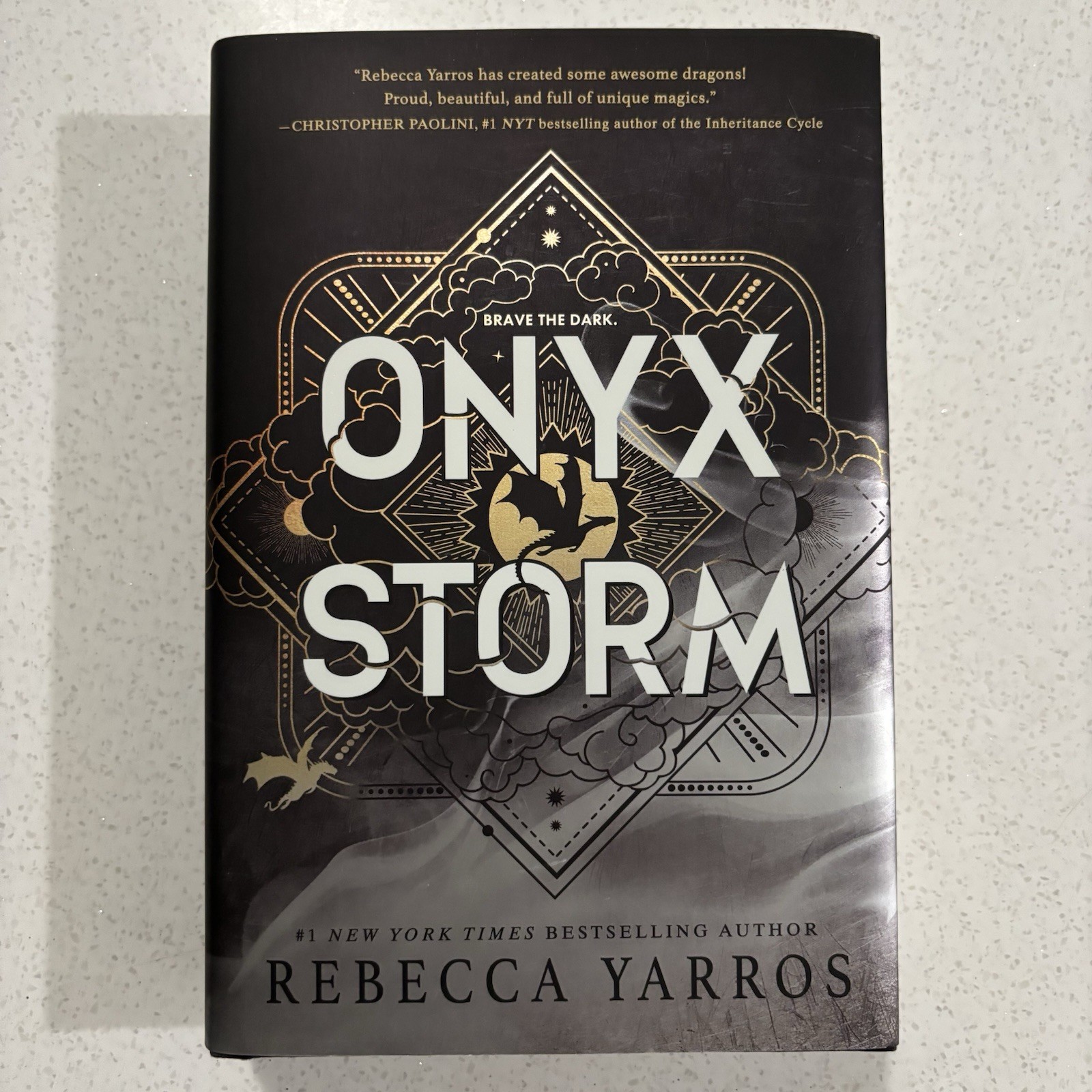 Onyx Storm (Standard Edition) by Rebecca Yarros (2025, Hardcover)