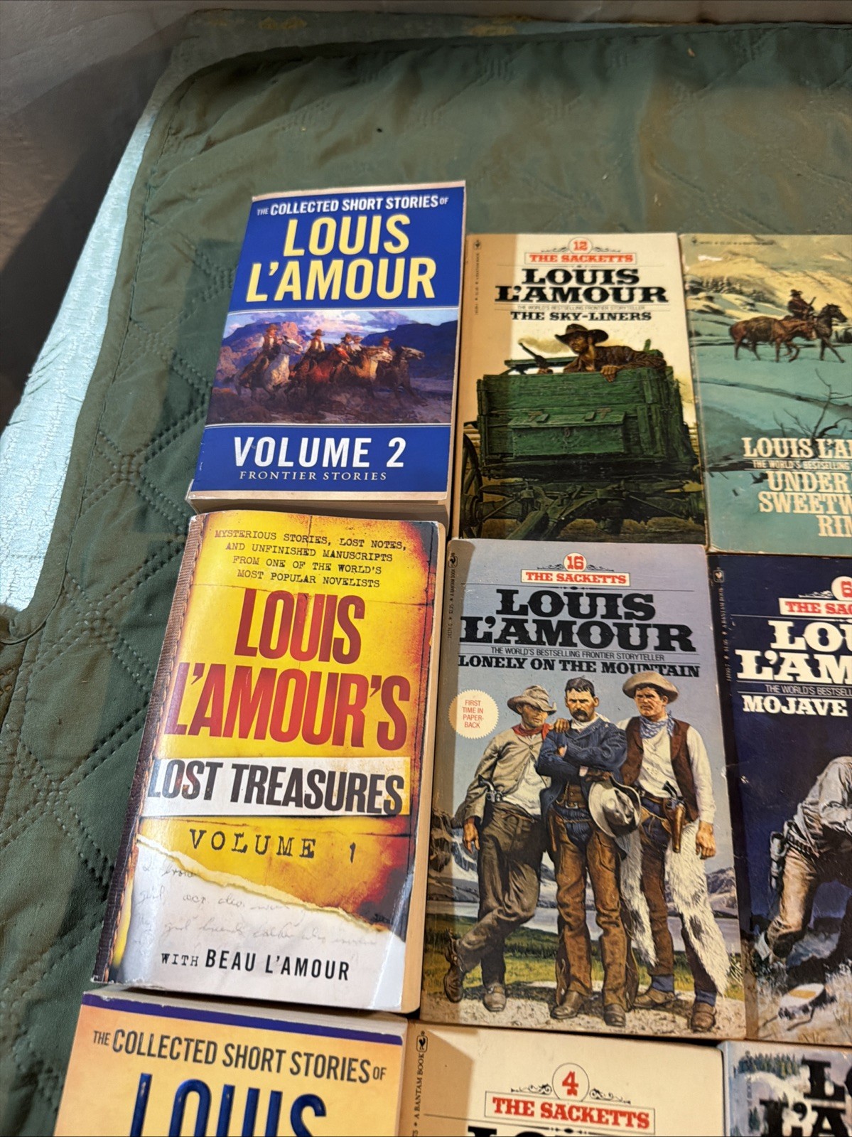 Huge Louis L’Amour Lot 11 Western Paperback Books Vintage Collection