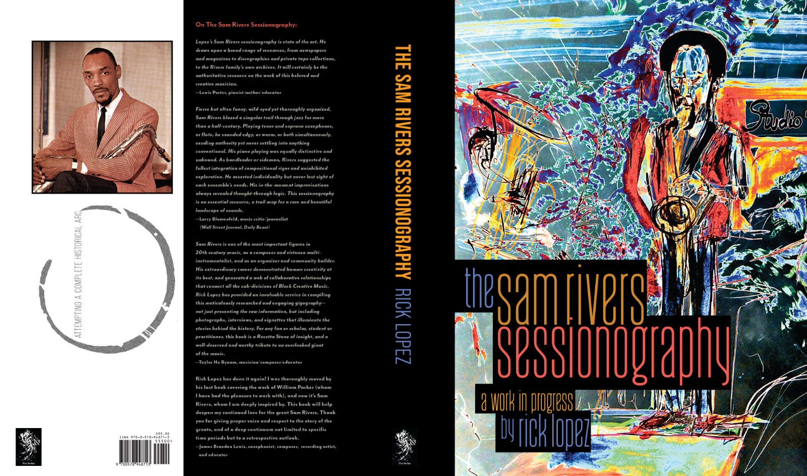 Sam Rivers Sessionography / 768pp., 500+ illustrations / “Astonishing” —NYTimes
