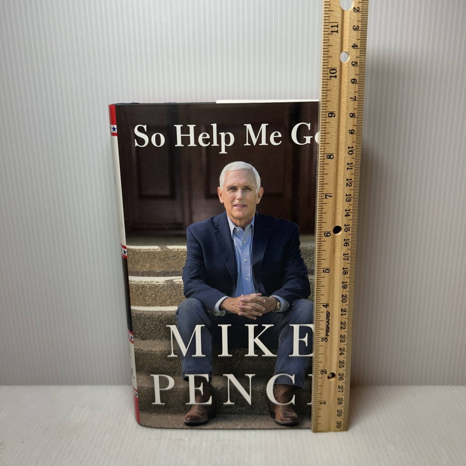 SO HELP ME GOD by Mike Pence **SIGNED Bk, 2022 First Edition First Printing HCDJ
