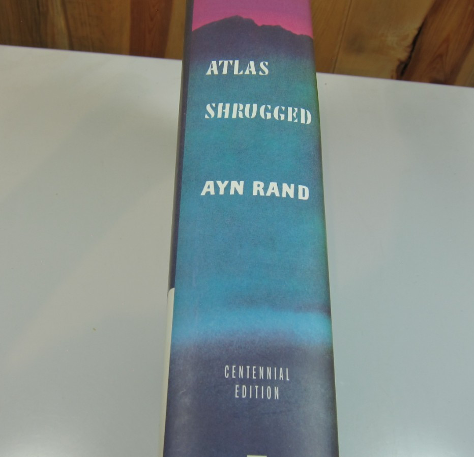The Classic Hardcover Novel Atlas Shrugged by Ayn Rand ( The Centennial Edition)