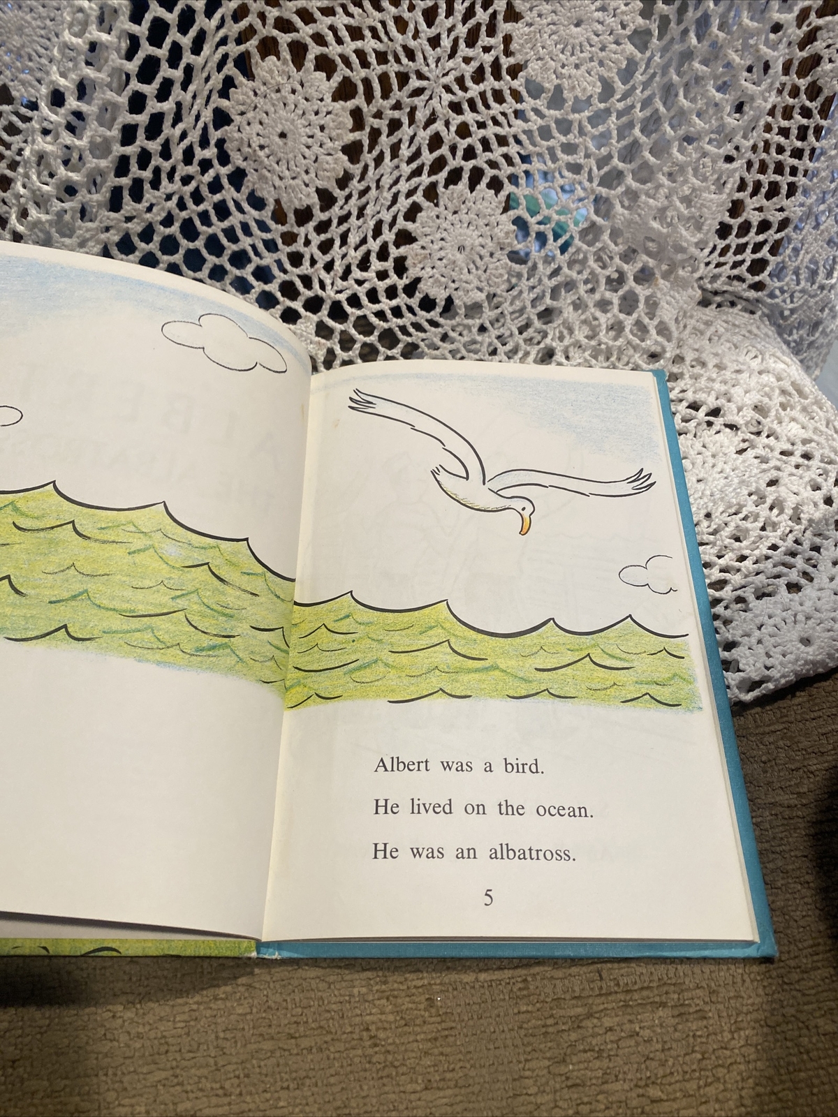 Albert the Albatross by Syd Hoff 1961 Hardcover Book An Early I Can Read Book