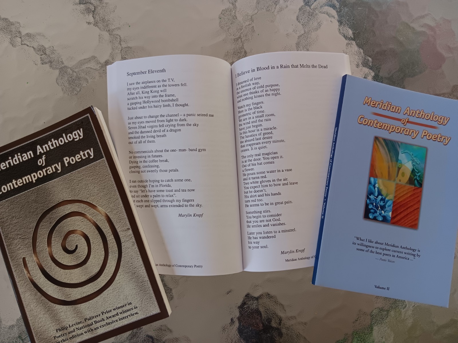 Poetry Collection – Meridian Anthology ( Vol. 1 to 3 – brand new )