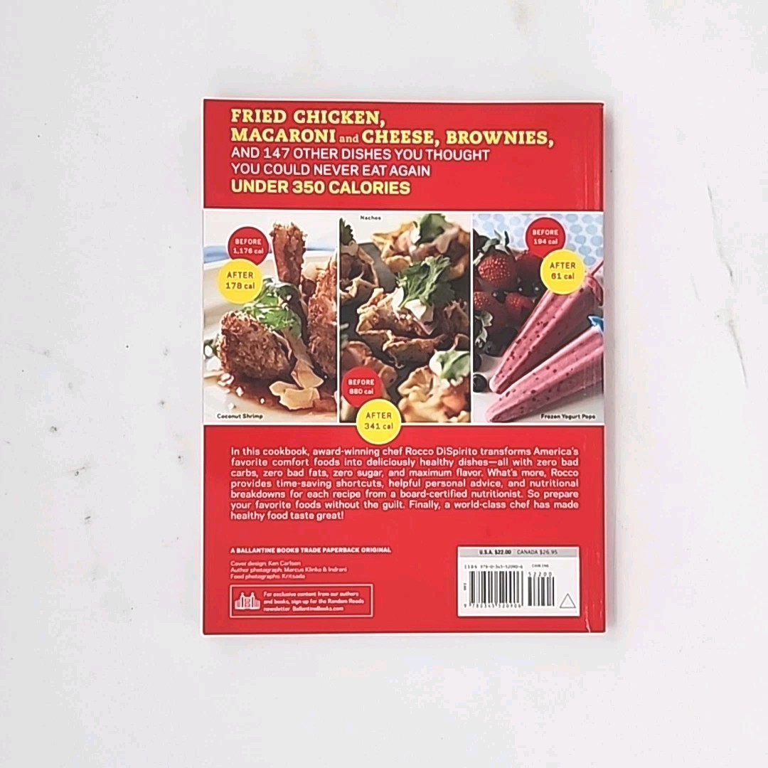 150 of America’s Favorite Comfort Foods By Rocco Dispirito FIRST EDITION Book
