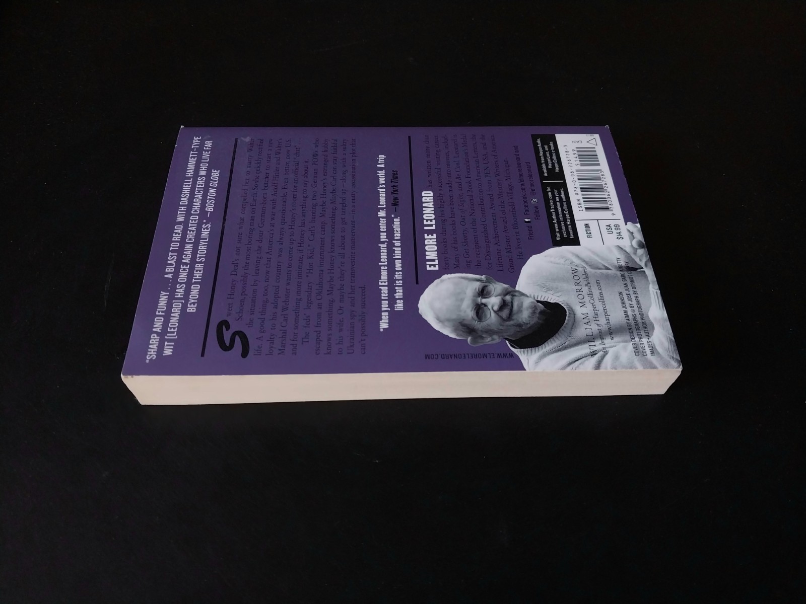 Elmore Leonard – Up in Honey’s Room – William Morrow First Printing 2013