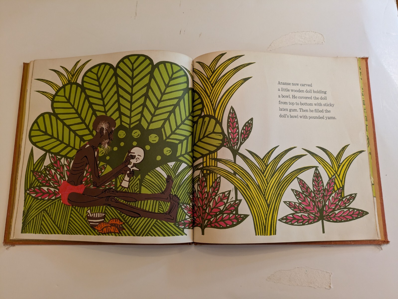 A Story A Story Gail E Haley African Tale Retold 1970 RARE First Edtion Atheneun