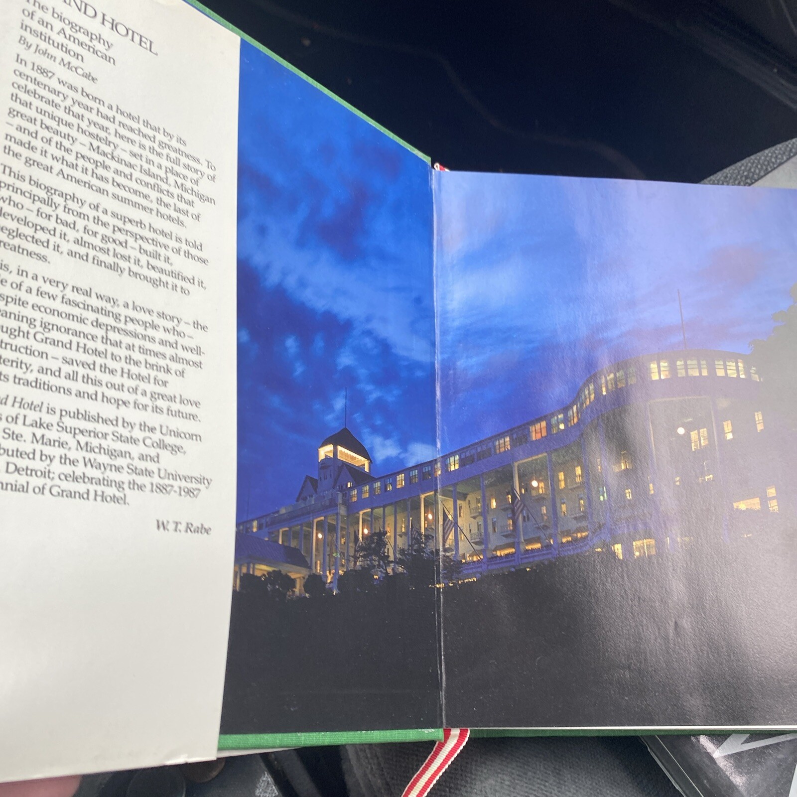 Grand Hotel : Mackinac Island by John McCabe (1987, Hardcover) B181