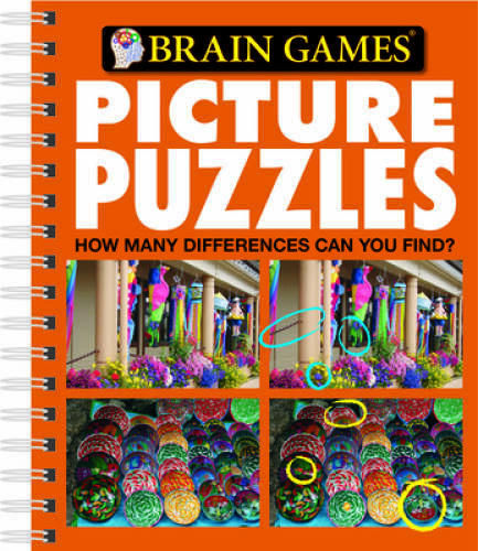 Brain Games Picture Puzzles: How Many Differences Can You – VERY GOOD
