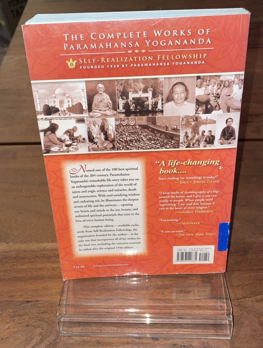 Autobiography of a Yogi Paramahansa Yogananda 2007 w/ CD narrated Ben Kingsley
