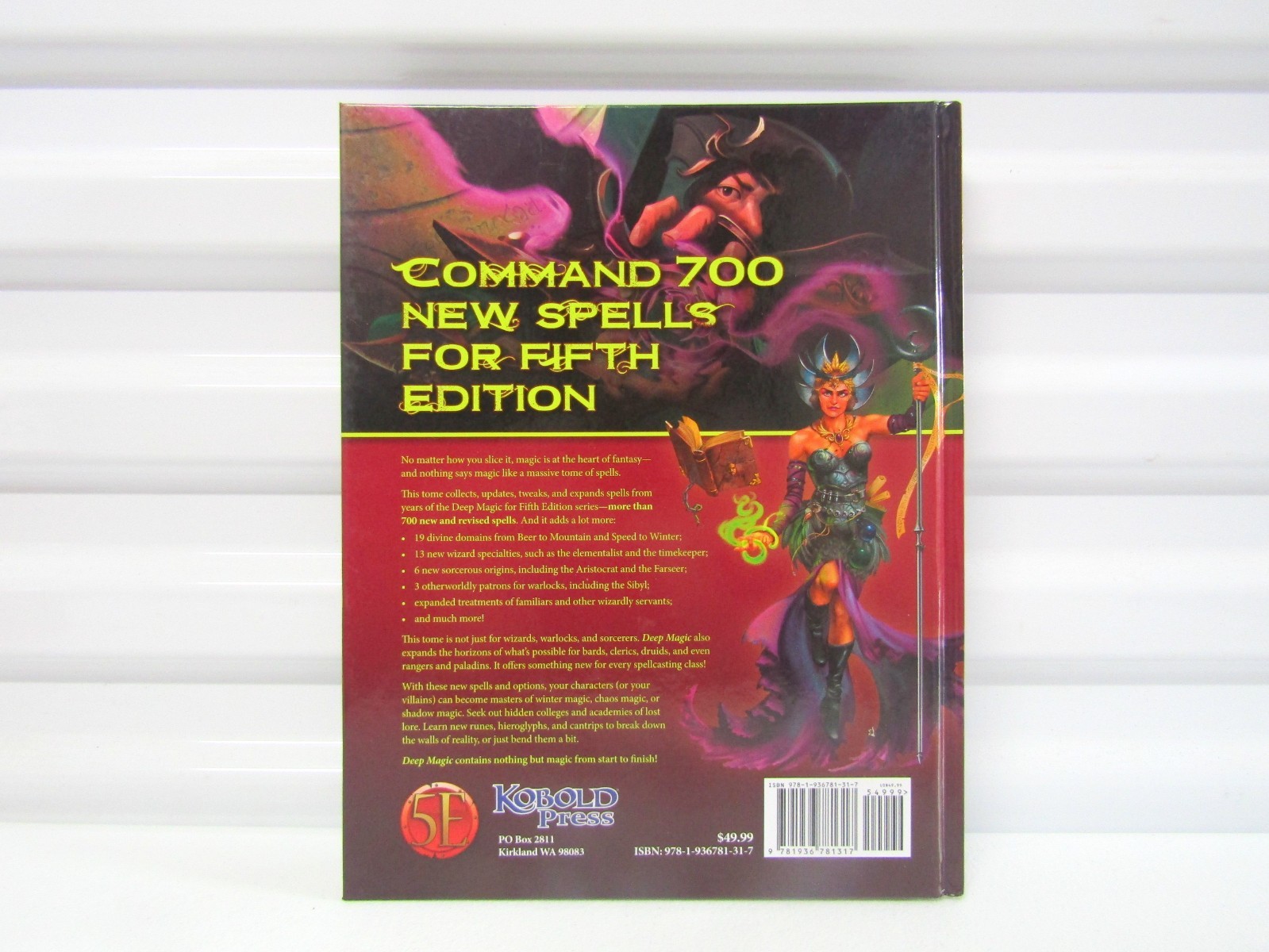 Deep Magic for 5th Edition by Dan Dillon, Jeff Lee, and Chris Harris Book