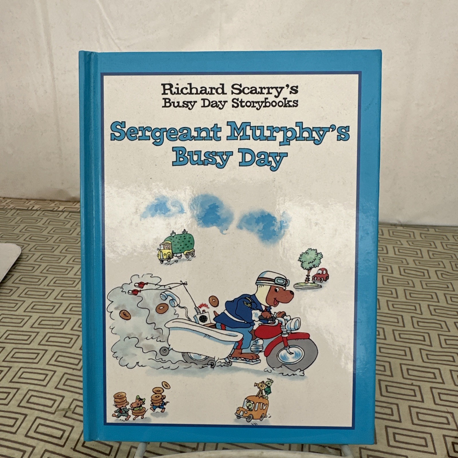 Richard Scarry Books, Lot of 3 Vintage 1997, Busy Day Storybooks
