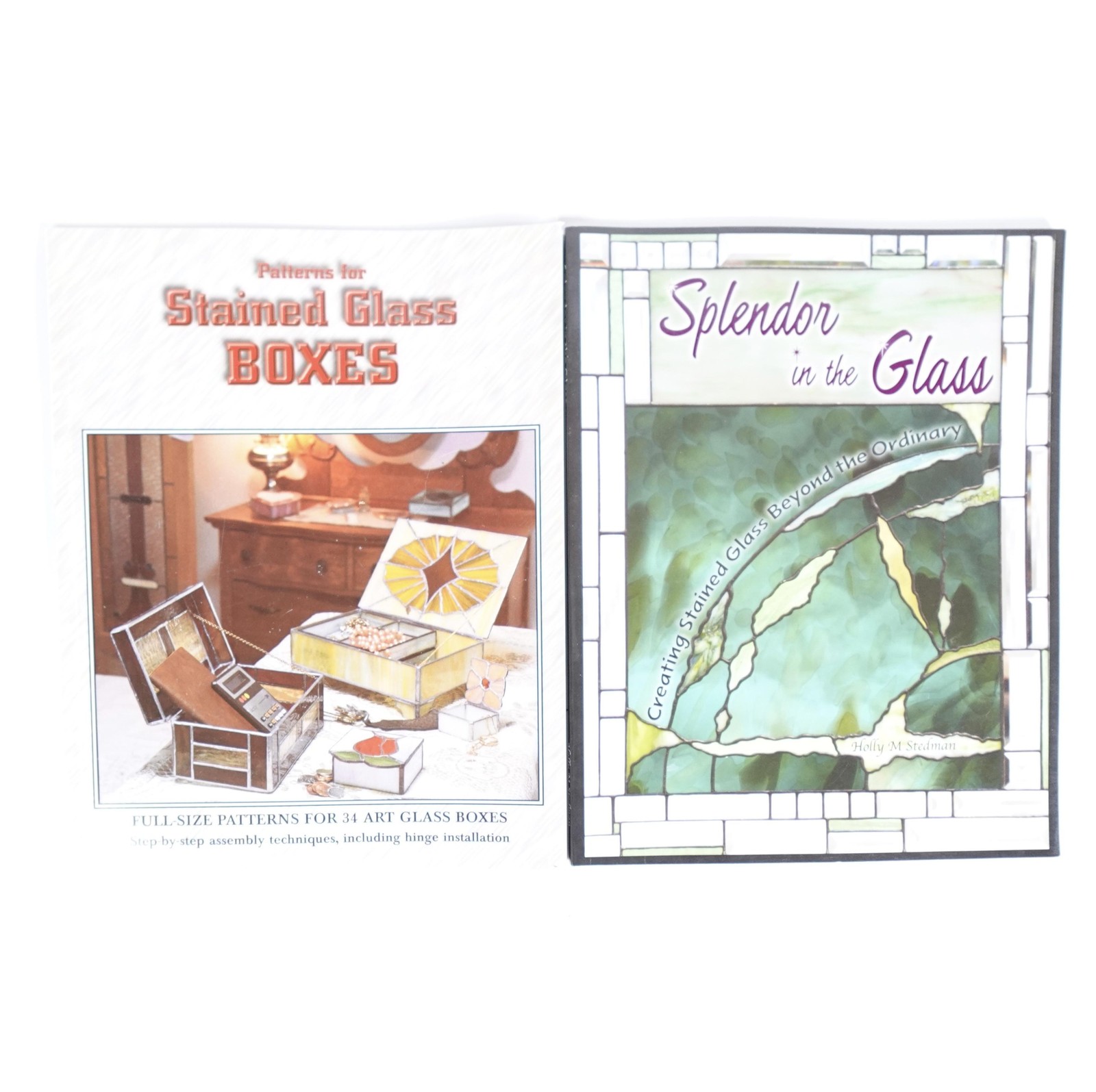Stained Glass Book Lot 11 Patterns Technique Southwest Christmas Japanese