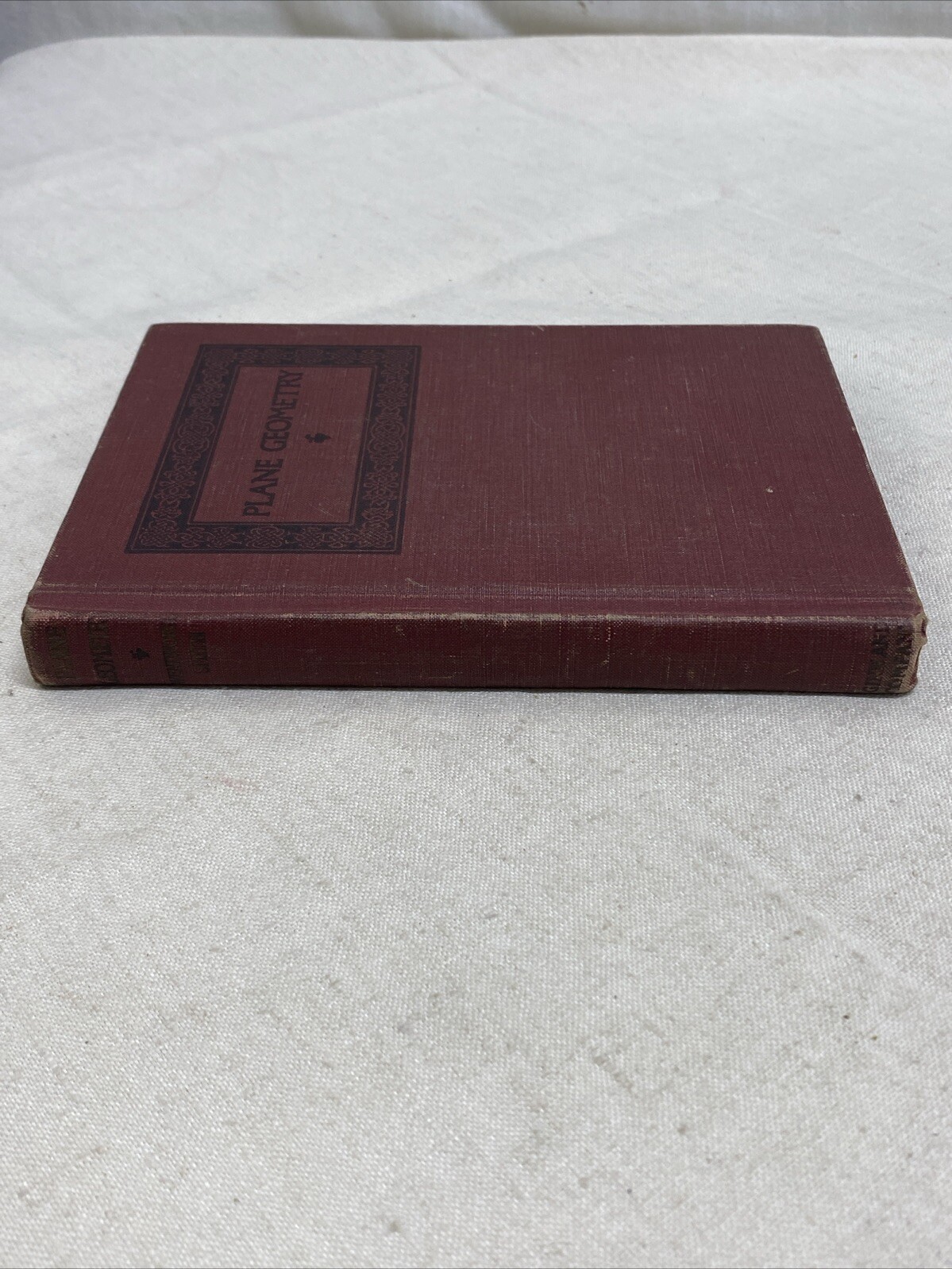 Plane Geometry 1888 1938 George Wentworth David Smith Math Textbook 297 Pages