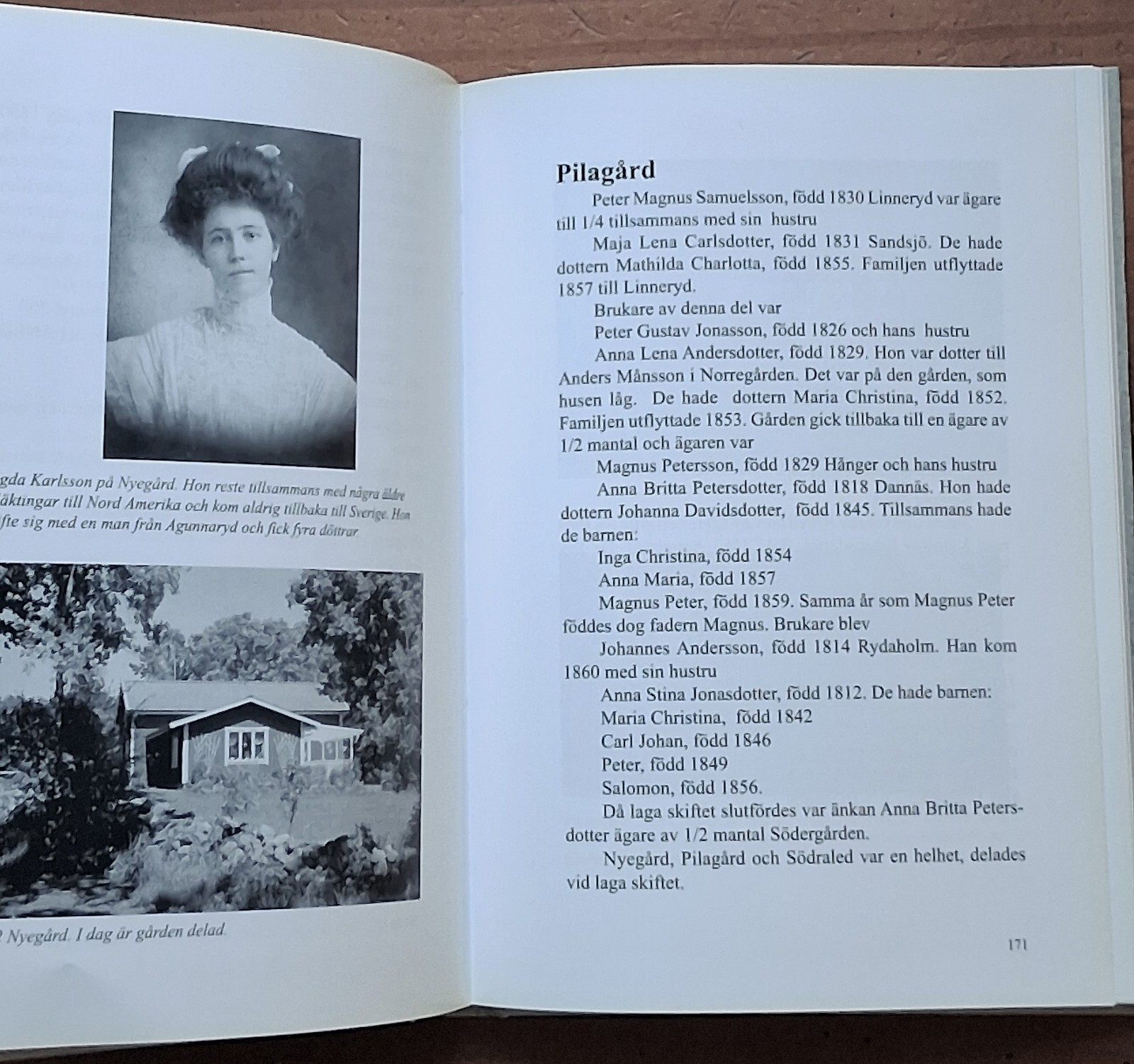 Guddarp & Elgdjurastock Jonsson Sunnerbo Härad Sweden District History Families