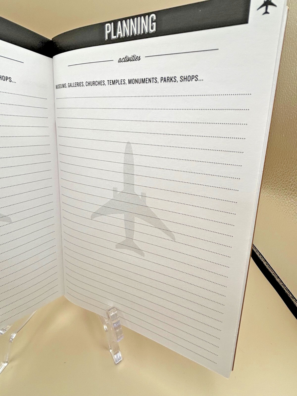Travel Journal Kit Knock Knock Journal Frommer’s Packing Tips Travelogue Map Set