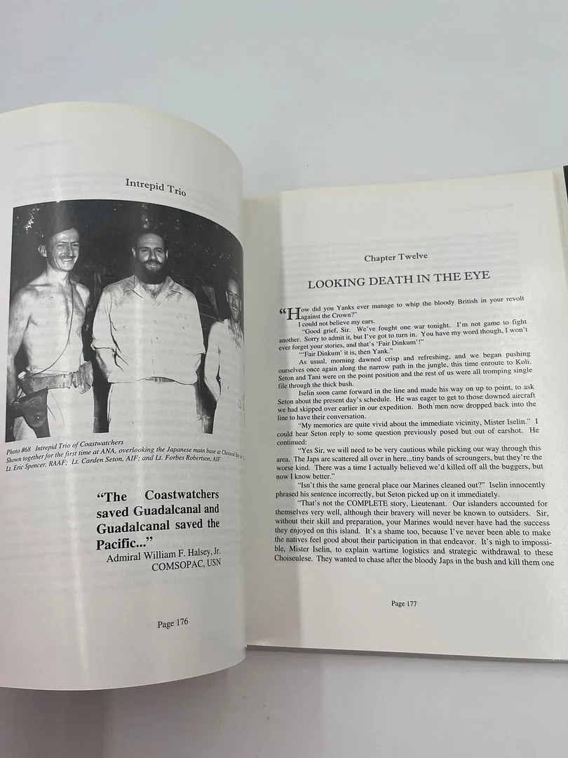Behind Enemy Lines by Michael J. Freeman Signed By ClydeneFreeman