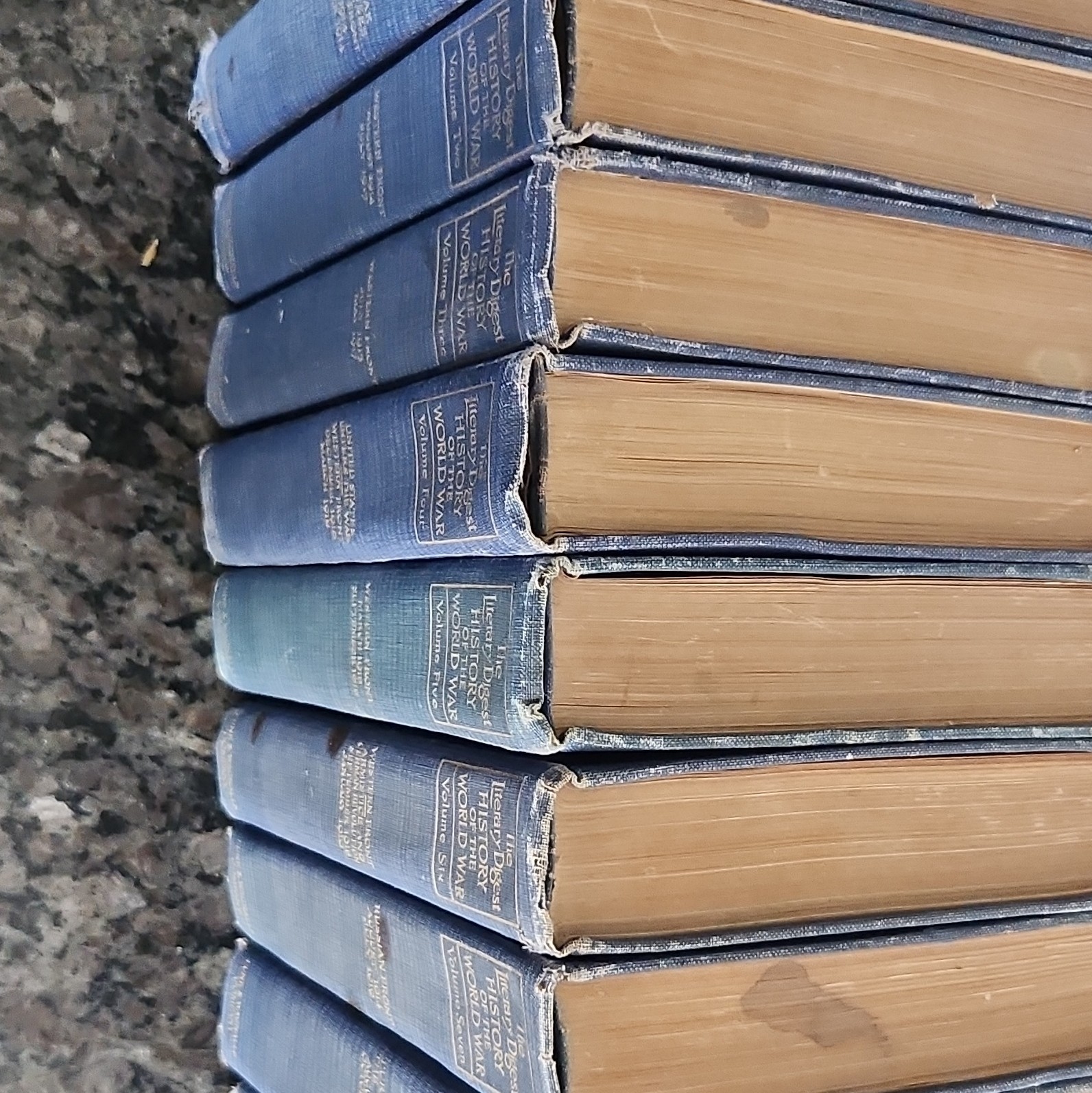 The Literary Digest History of the World War 10 Vol Illustrated HC 1919