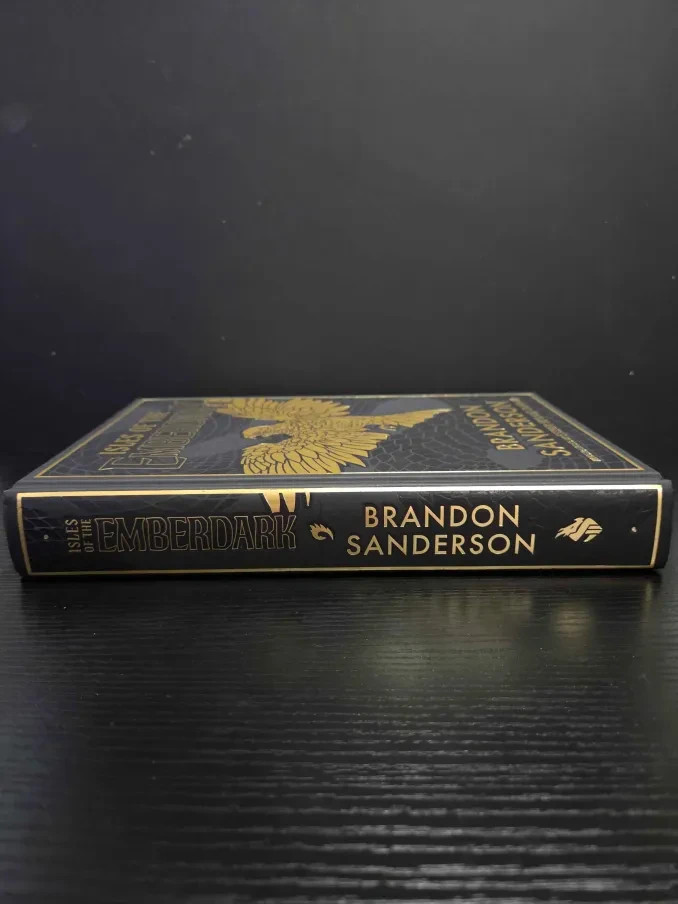 Signed Isles of the Emberdark Brandon Sanderson Dragonsteel Edition First Print