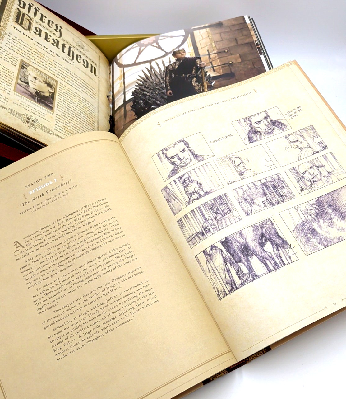 Inside HBO’s Game of Thrones: The Collector’s Edition Book, Maps, Storyboards ++