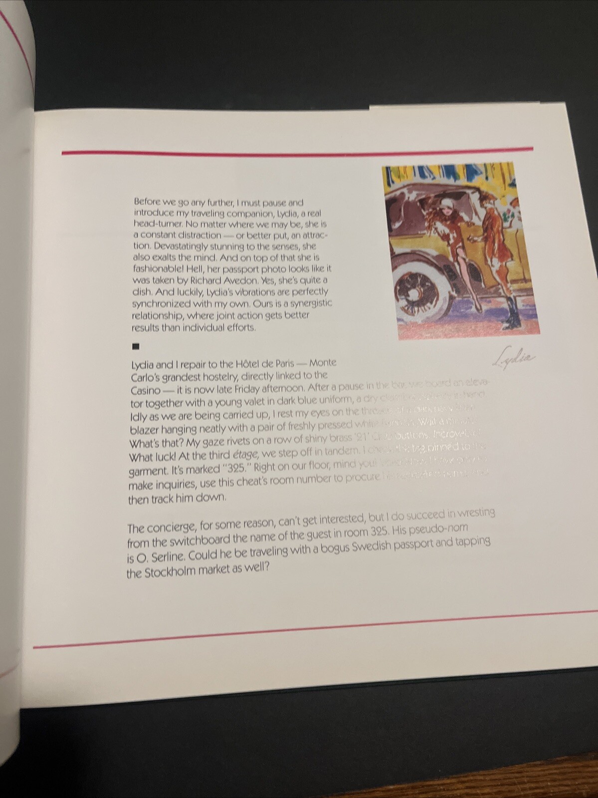 Monte Carlo Chase – LeRoy Neiman Hardcover (1988). Coffee Table Book
