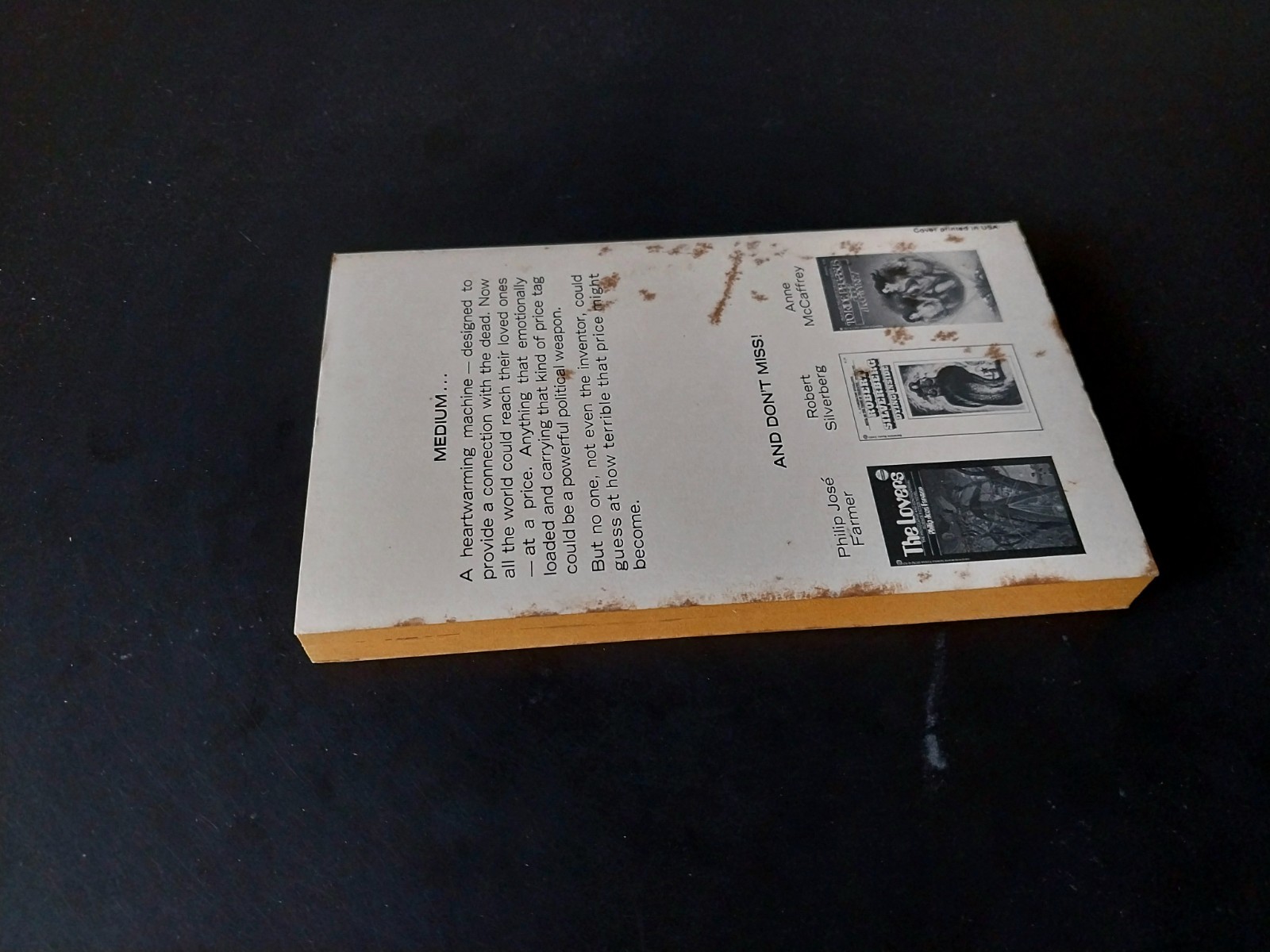 Philip Jose Farmer – Traitor to the Living – Ballantine First Printing 1973