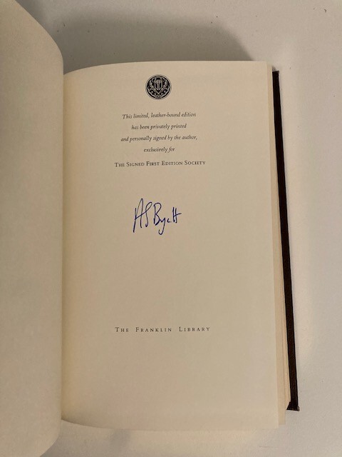 Angels and Insects by A.S. Byatt (1993, HC) SIGNED Franklin 1st Like New Sealed