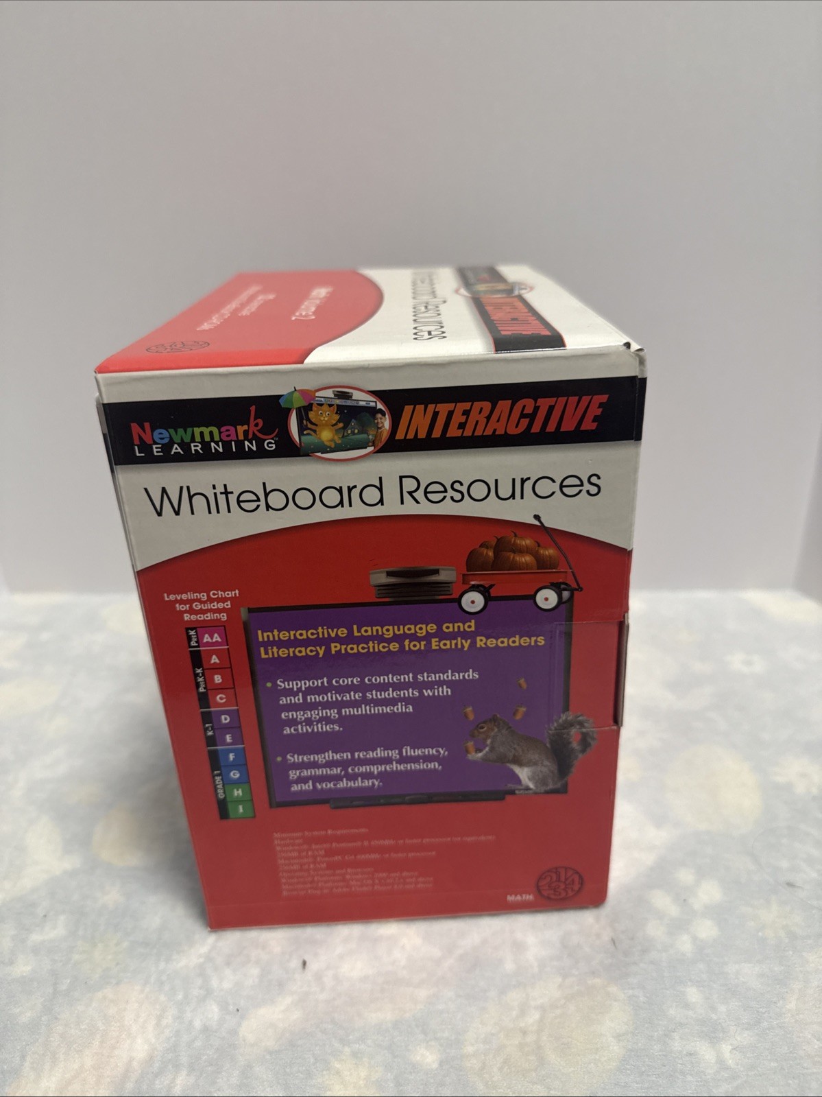 Newmark Learning Math Volume 2, Interactive Whiteboard 11 CD-ROMs 1 Missing