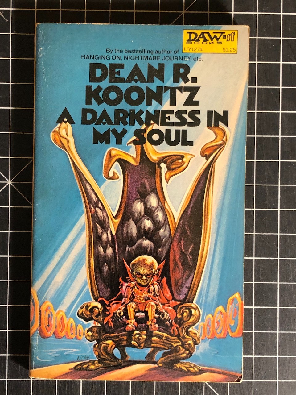 Darkness in my Soul by Dean R. Koontz DAW UY1274 $1.25