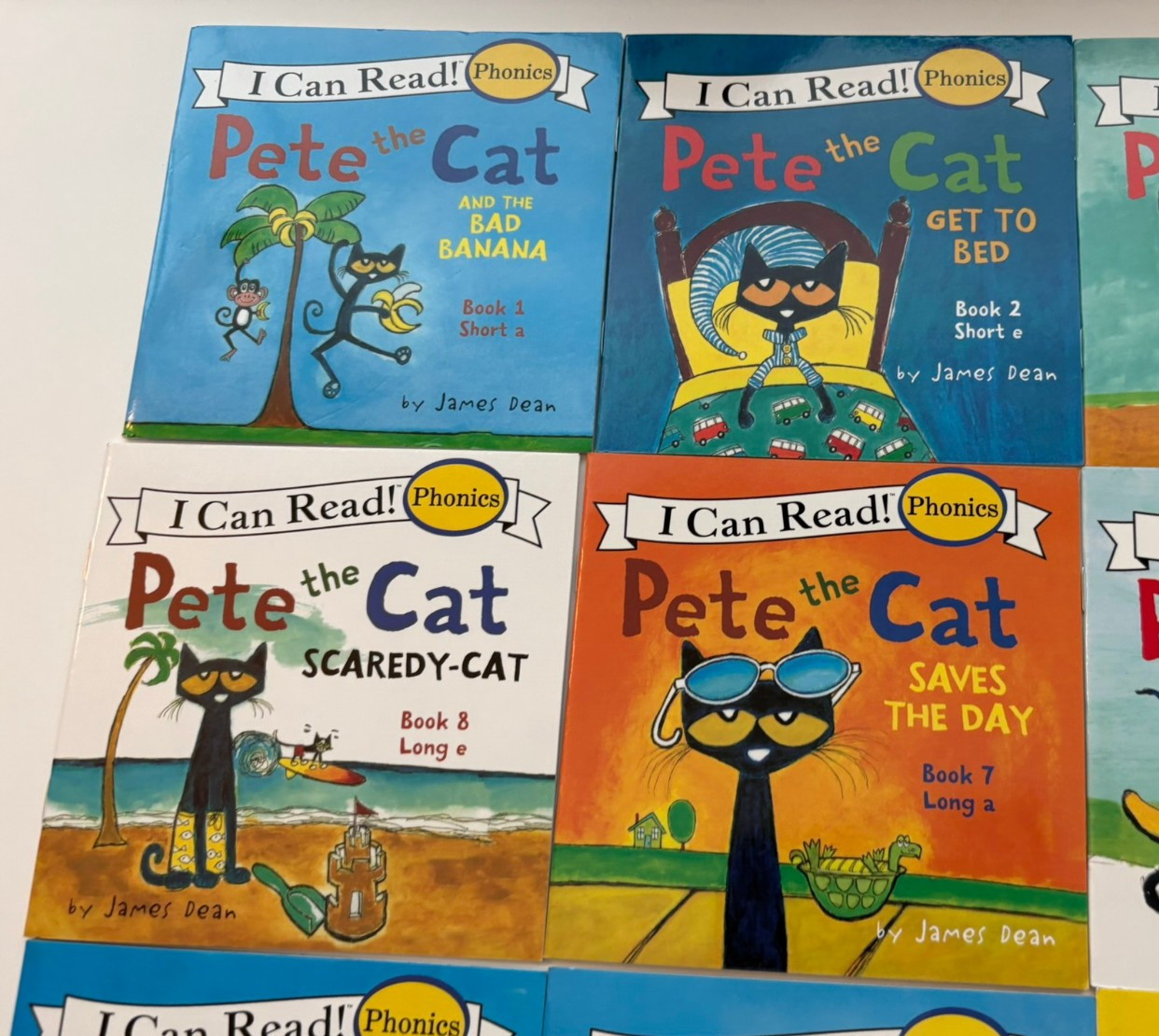 Pete the Cat – I Can Read Phonics 12 Book Lot Set