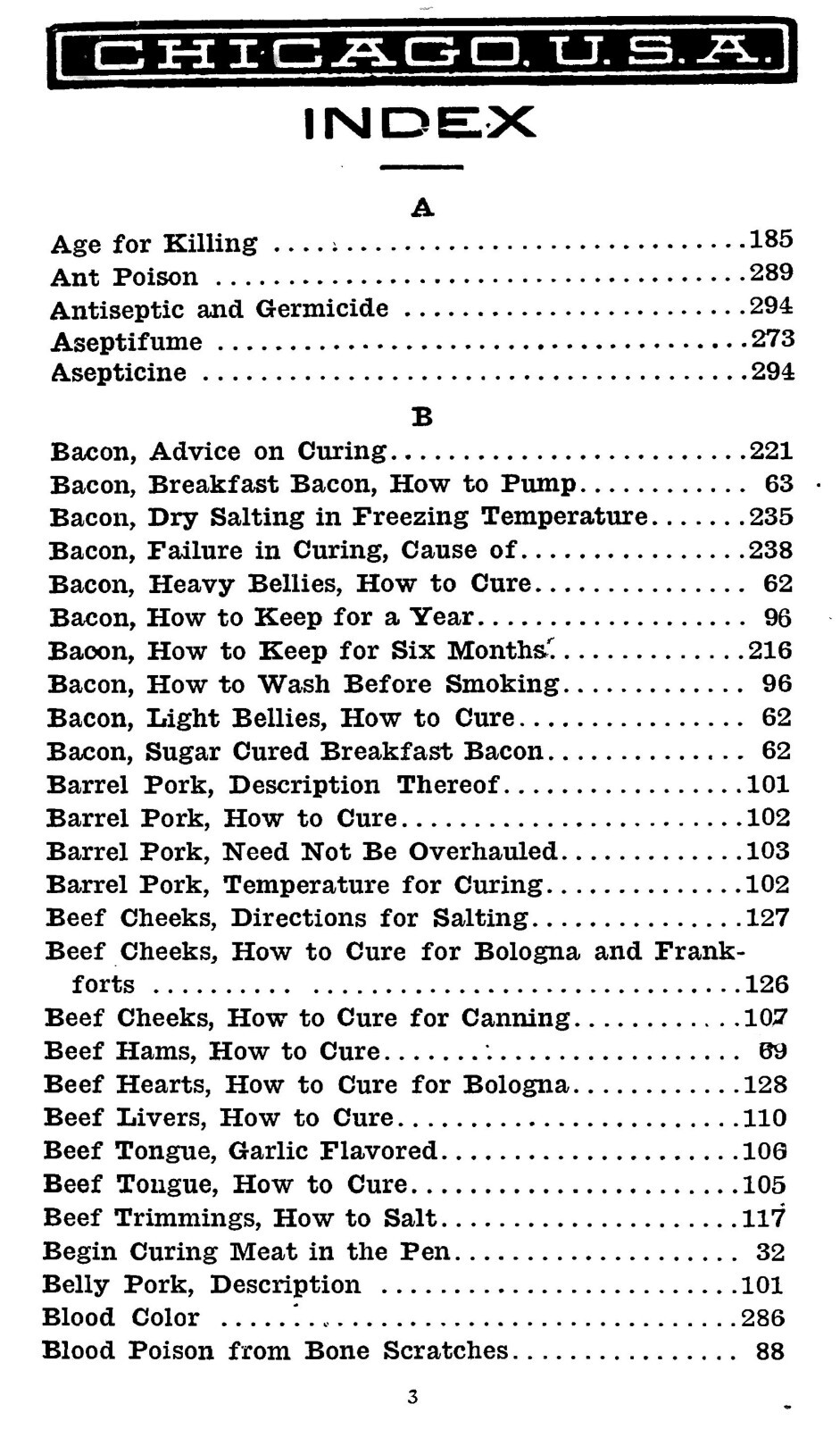 1911 Secrets Of Meat Curing And Sausage Making Vintage Cook Book 305 Pages