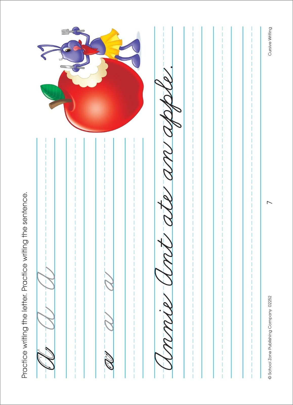 cursive writing practice handwriting book workbooks for Kids Beginners Grade 3 4