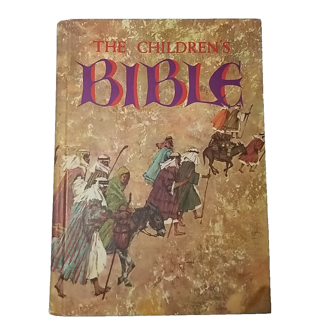 THE CHILDREN’S BIBLE Hardcover Golden Press Illustrated Stories 1965