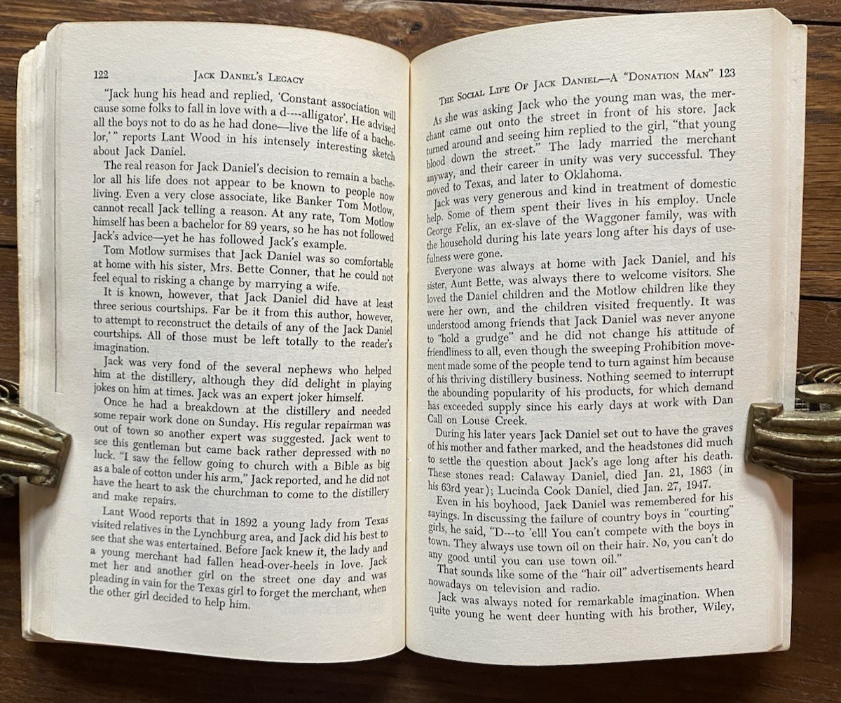 Jack Daniels Legacy 1967 Ben A Green Paperback