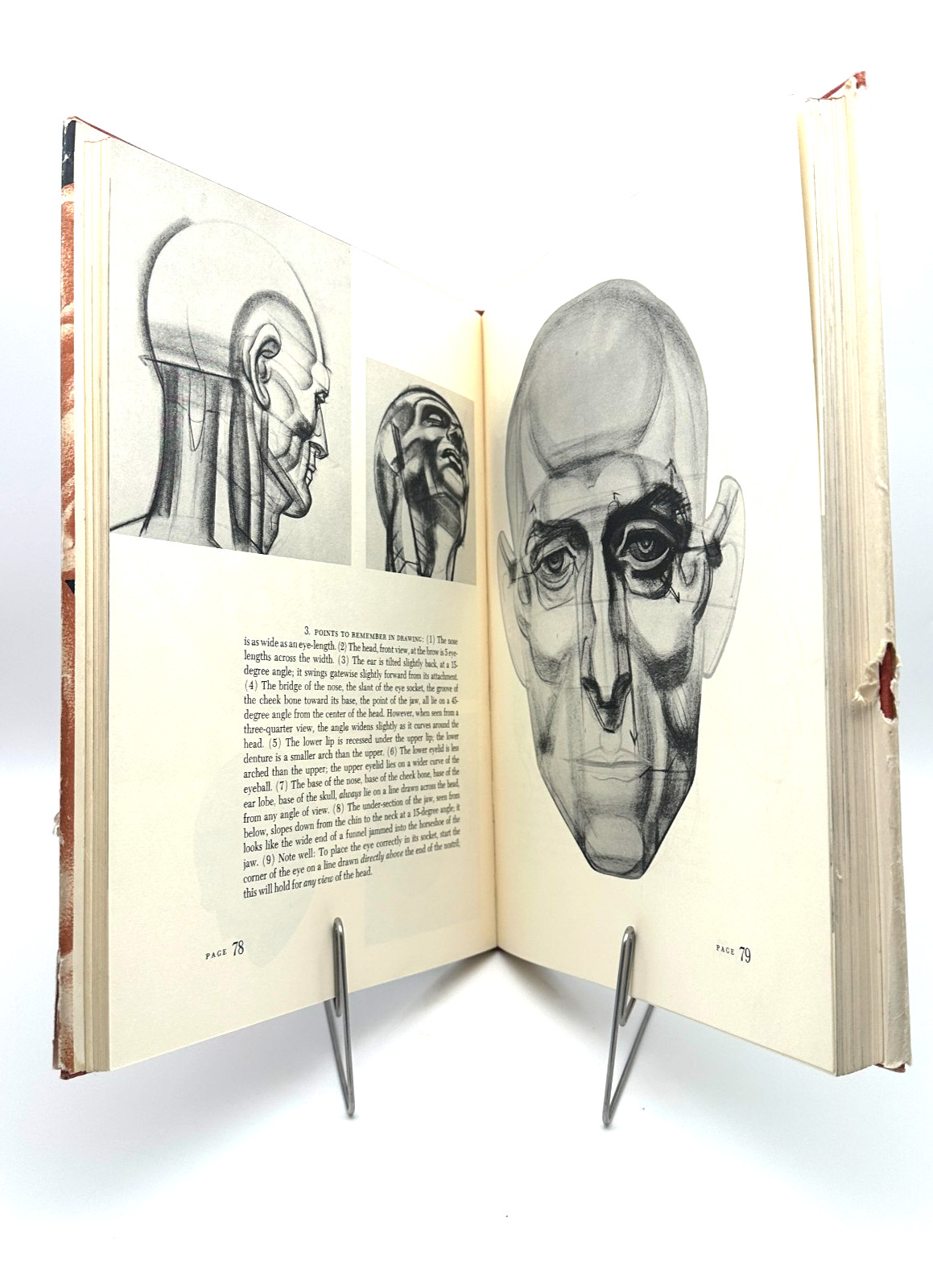 Dynamic Anatomy by Burne Hogarth Vintage 1958 Watson-Guptill Art Reference Book