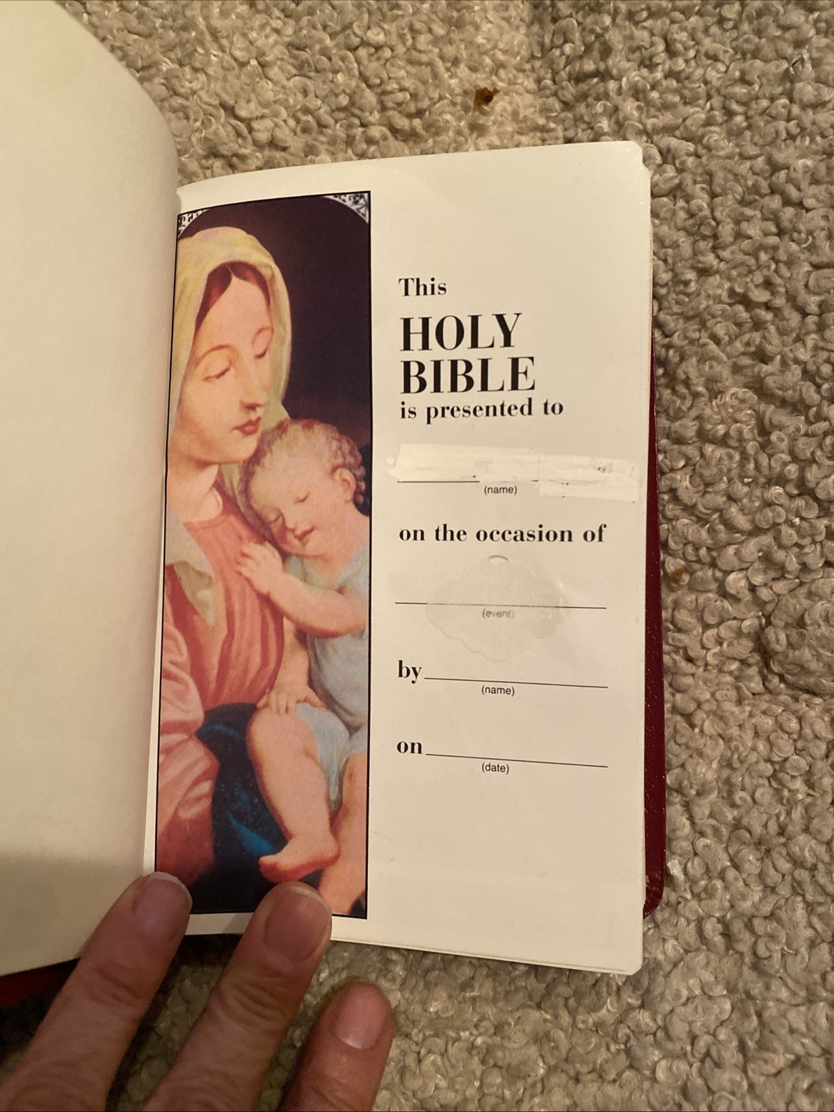 New American Bible Holy Bible Catholic Bible Press 1987