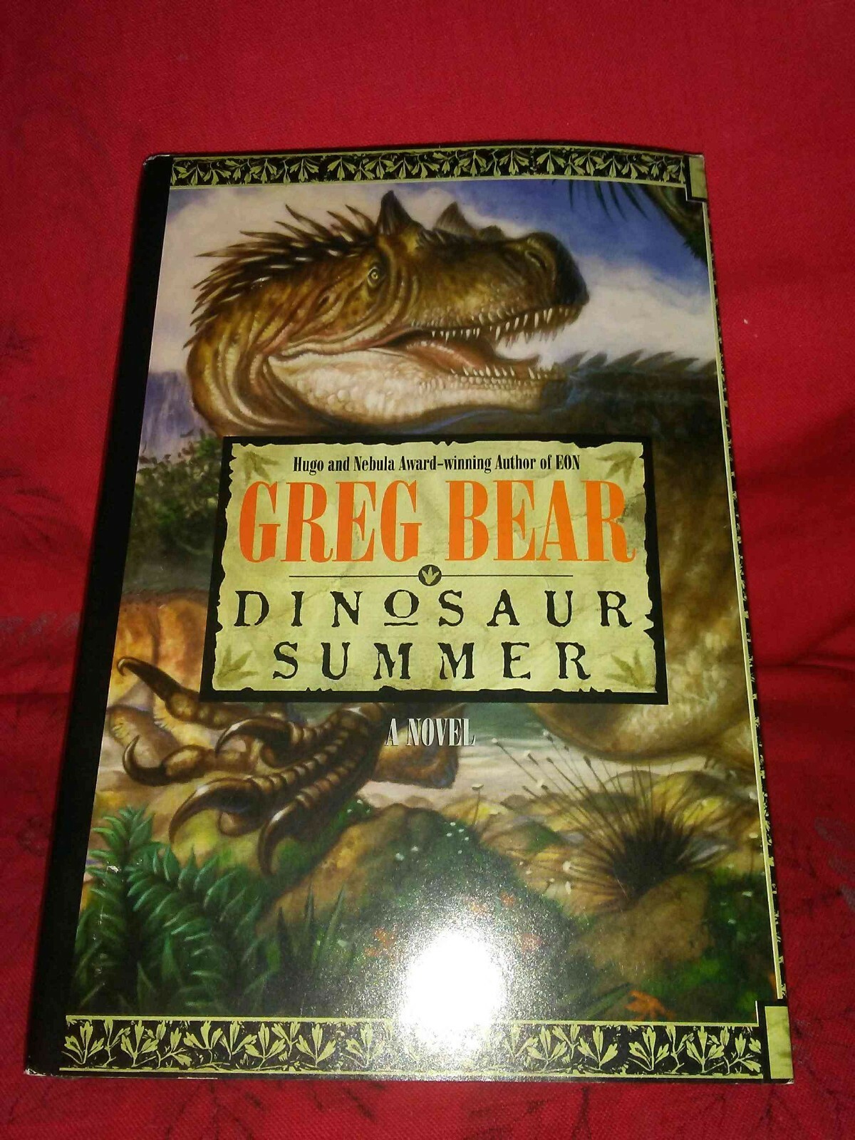 Dinosaur Summer – A Novel: Greg Bear-1998 SF/Fantasy Novel BCE HCDJ