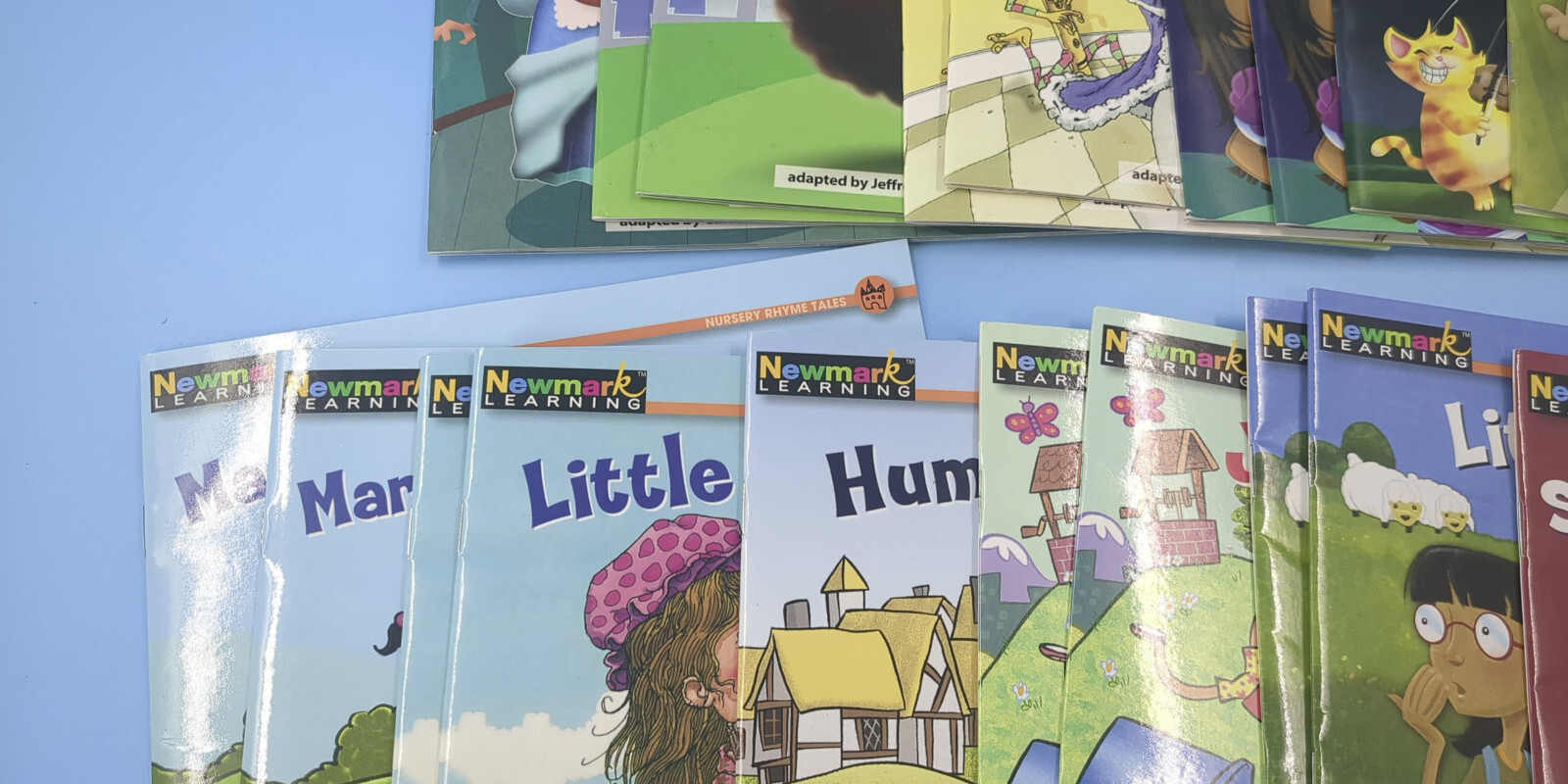 Rising Readers K-1 Nursery Rhyme Books Newmark Learning Paperbacks – 22 Books