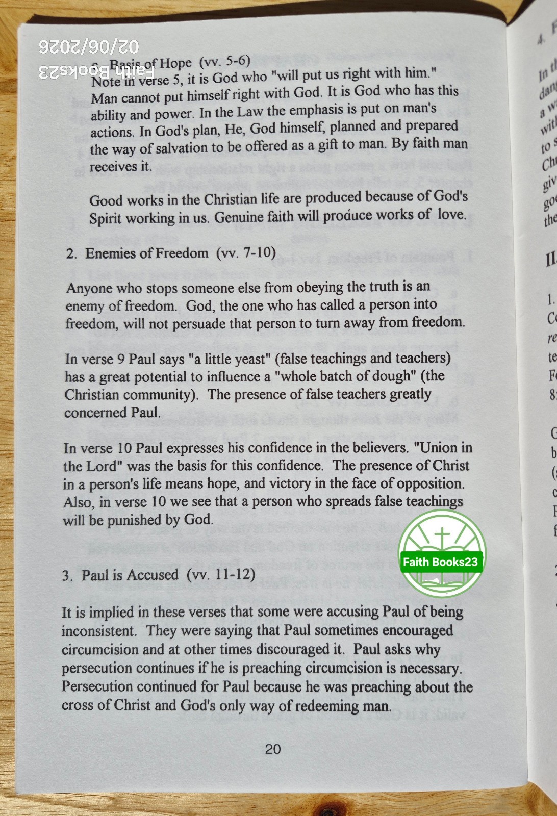 Charles Brock Galatians from Law to Grace PB; Romans The Road to Righteousness P