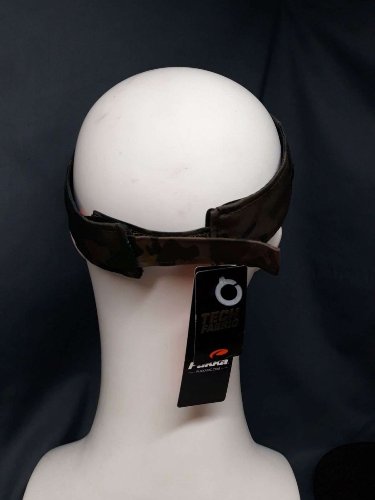 Pukka Visor One Size Fits Dark Green Camouflage NEW WITH TAGS!