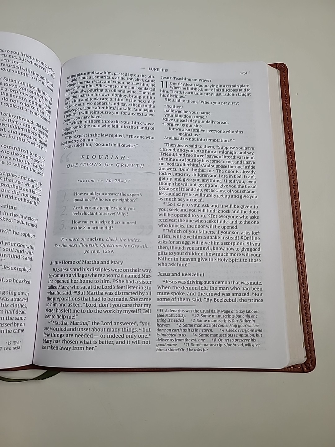 Flourish: The NIV Bible for Women, Leathersoft, Brown