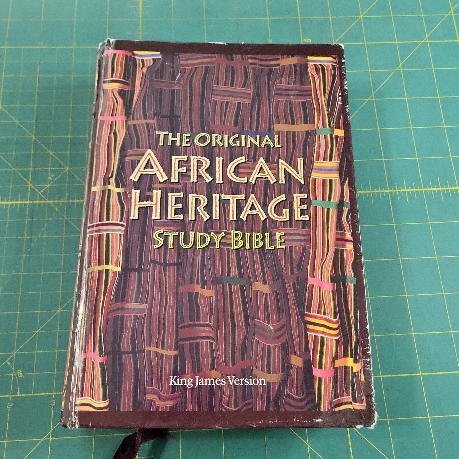 Original African Heritage Study Bible – 1993 1998 KJV Hardcover – Winston World
