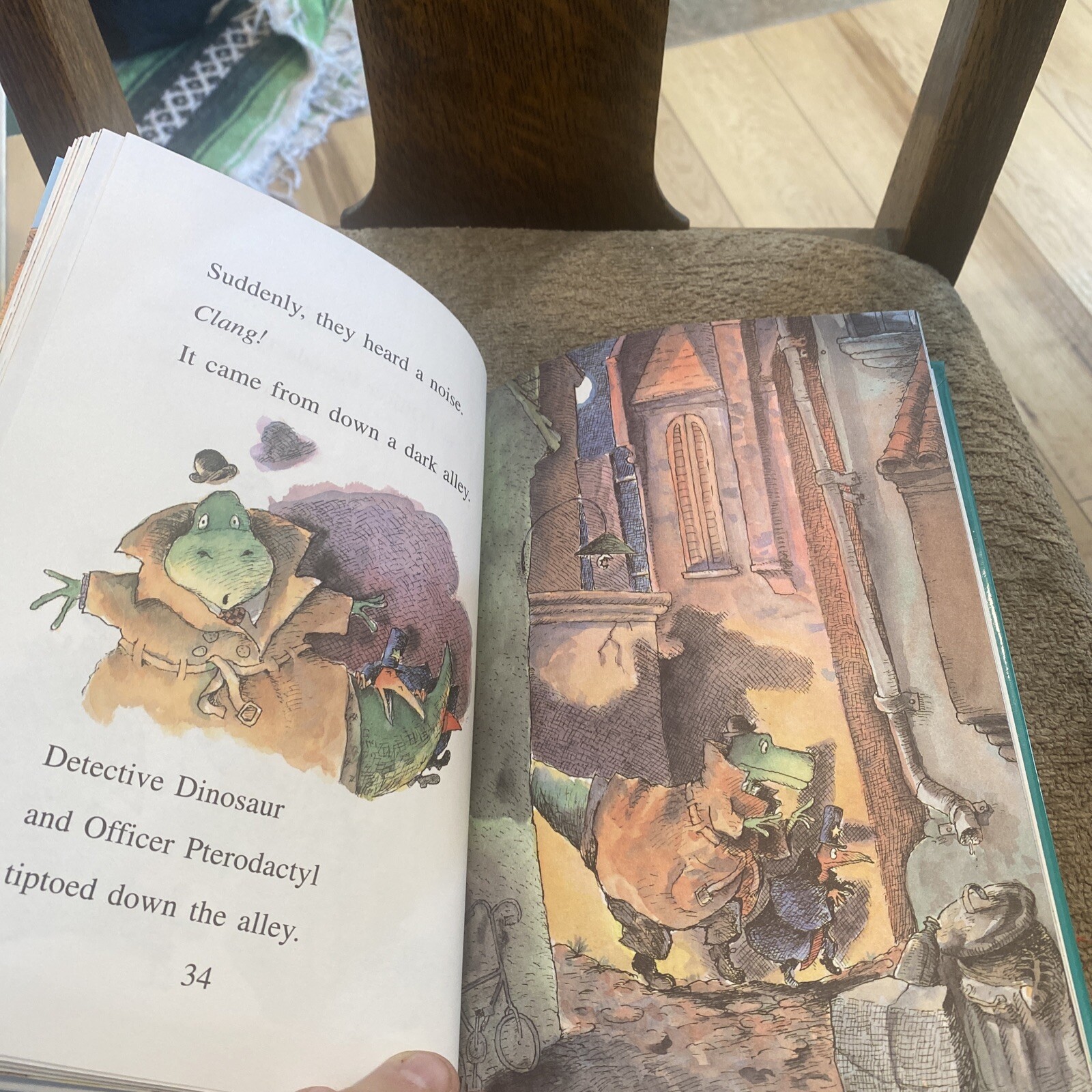Detective Dinosaur; I Can Read Book HC James Skofield, 1996 Edition